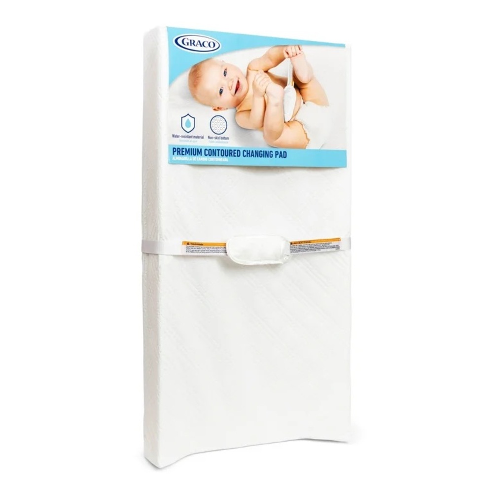 Graco PEVA Contoured Water-Resistant Diaper Changing Pad